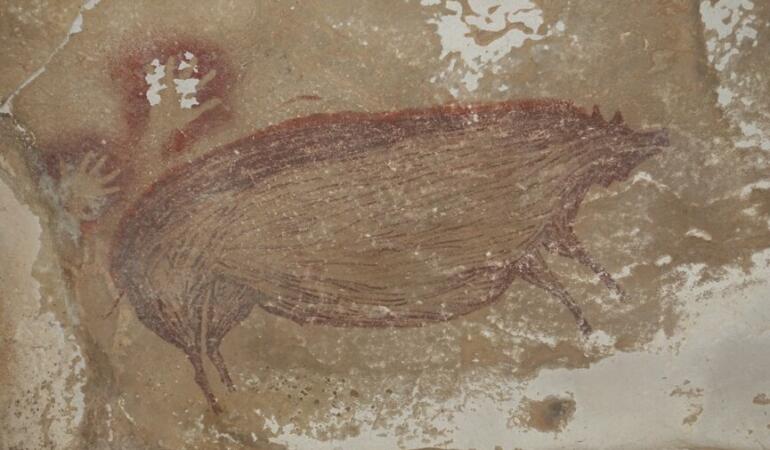 S-a descoperit cea mai veche pictură rupestră din lume