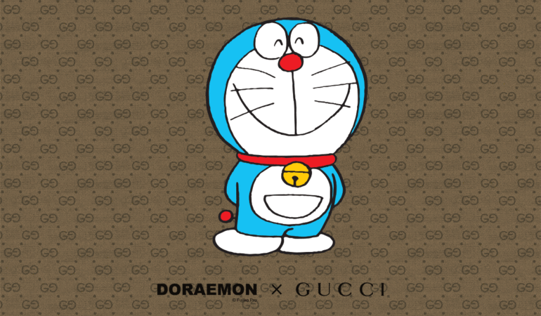 IN TREND: Faceți cunoștință cu Doraemon – noul personaj Gucci