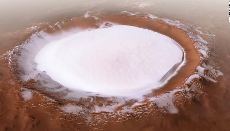 Ce spun ghețarii de pe Marte despre trecutul planetei