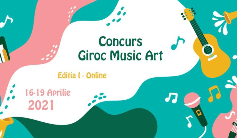 Giroc Music Art – concurs online pentru copii și tineri