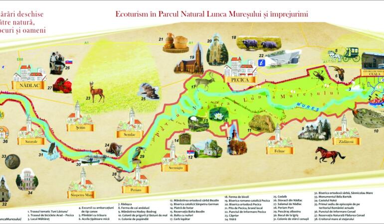 Locuri de poveste din România: Parcul Natural Lunca Mureșului