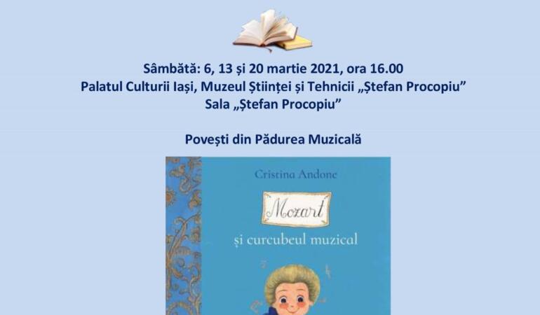 „Mozart și curcubeul fermecat”, noi ateliere de lectură la Palatul Culturii din Iași