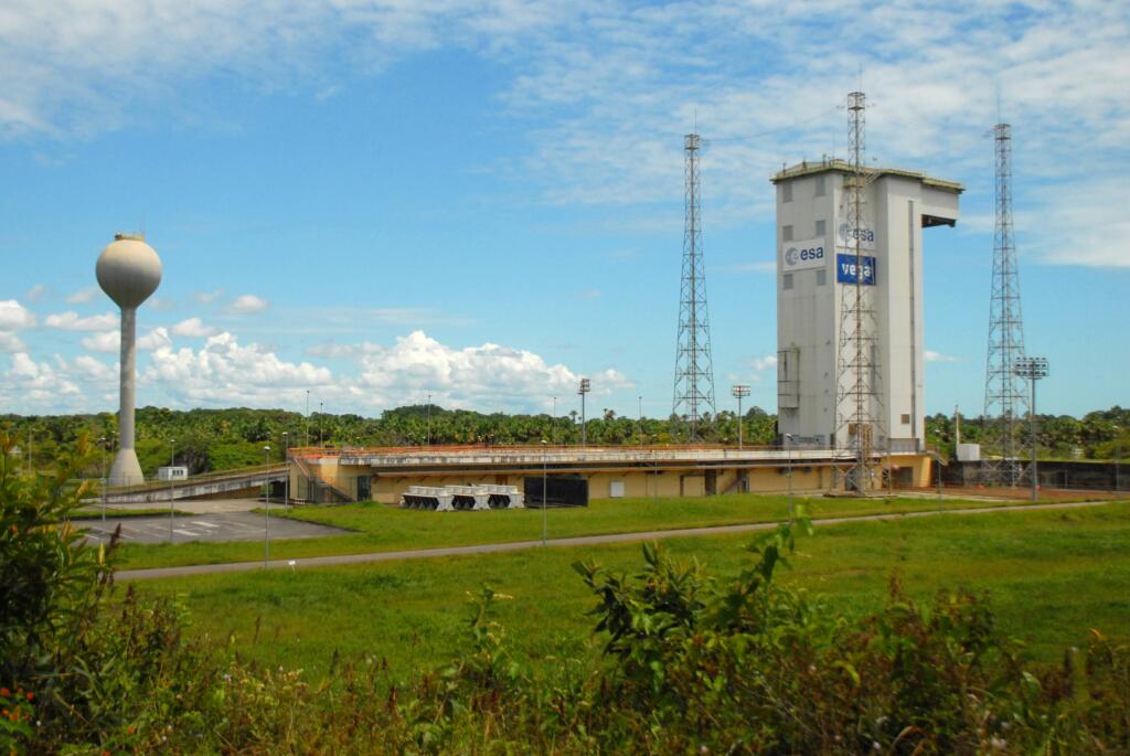 stația de lansare pentru rachetele europene