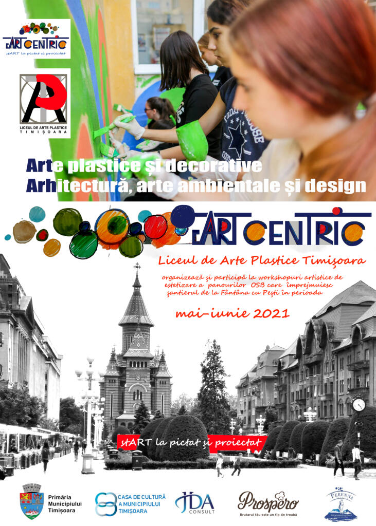 ArtCentric, un proiect derulat de Liceul de Arte Plastice din Timișoara