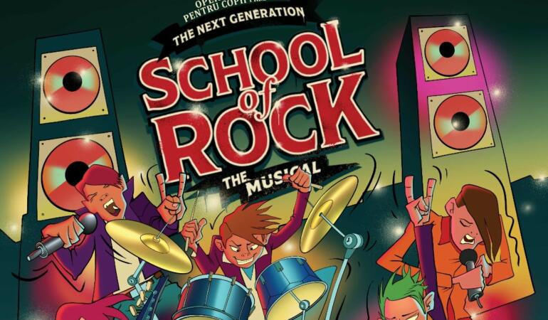 School of Rock, o premieră națională la Opera Comică pentru Copii