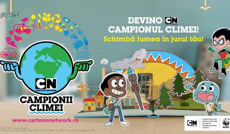 „Campionii climei”, o campanie Cartoon Network