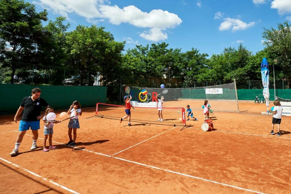 Ion Țiriac, lecții gratuite de tenis pentru copii