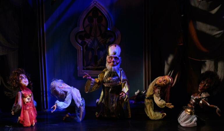 „Aladin și lampa fermecată”, un spectacol al Trupei Marionete
