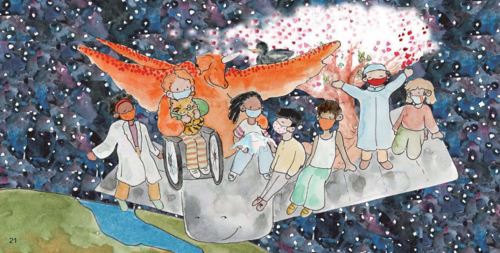 O carte de povești îi ajută pe copii să rămână optimiști
