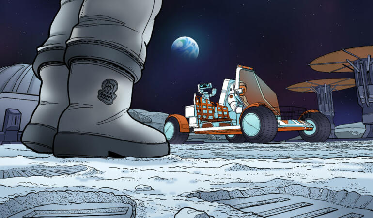 NASA a lansat o aplicație gratuită care-ți permite să te plimbi pe Lună. De unde o poți descărca