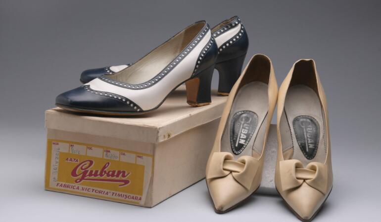 COMORILE MUZEELOR. Pantofi marca Guban din anii ‘70