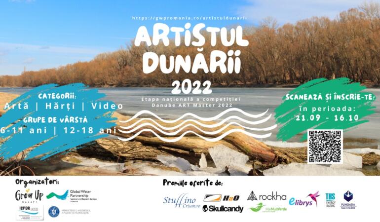Se caută Artistul Dunării 2022! Poți câștiga un weekend de explorare în Deltă