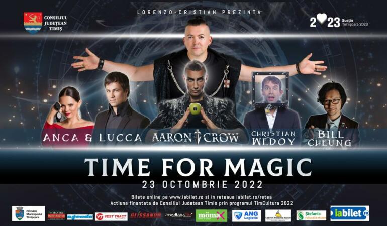 Magicienii internaționali își dau întâlnire la Timișoara. Urmează un festival