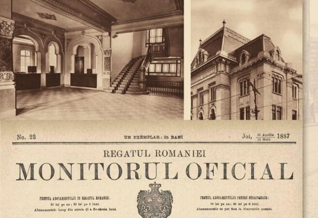 COMORILE MUZEELOR. 190 de ani de la prima apariție a Monitorului Oficial