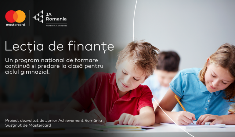 „Lecția de finanțe”, un program național de educație financiară pentru profesori și elevi