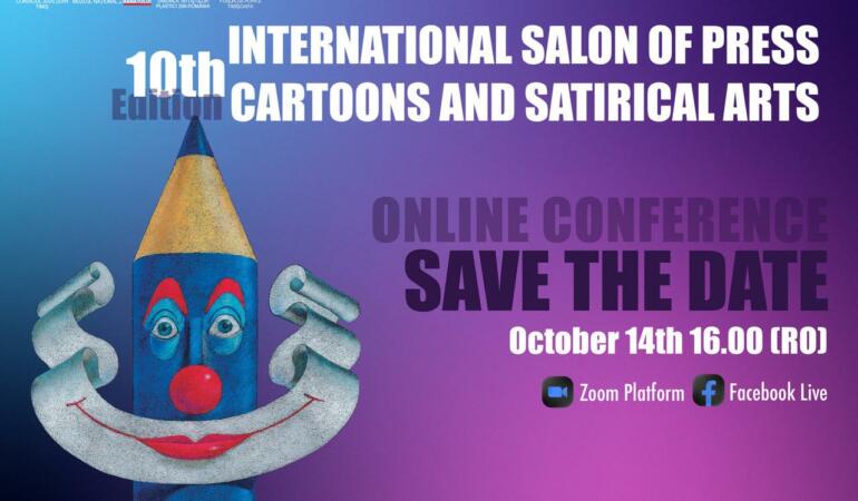 Caricaturi create de copii la Salonul Internaţional de Caricatură. Unde vor fi expuse