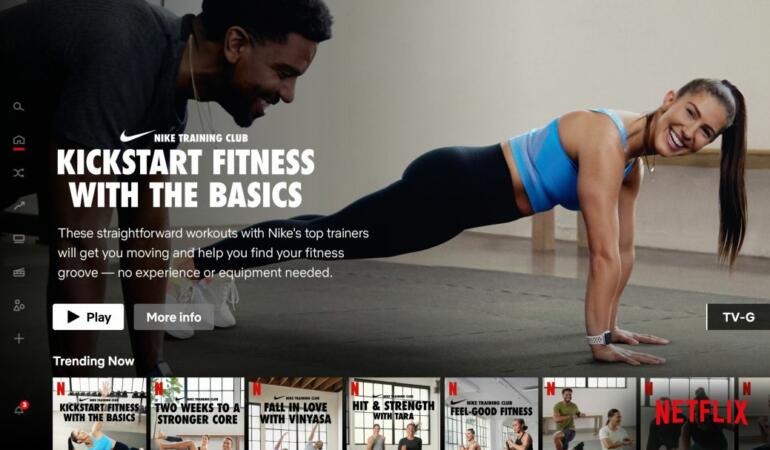 Netflix și Nike vă invită la mișcare, acasă. De când pot fi accesate programele de antrenament