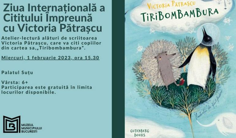 „TiriBomBamBura”, un atelier – lectură gratuit pentru copii