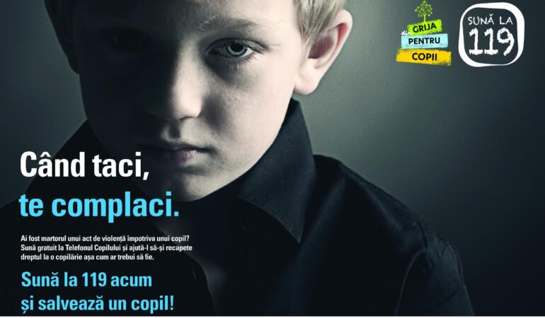 „119 în Scara Mea”, o campanie dedicată copiilor abuzați. Cum poți ajuta
