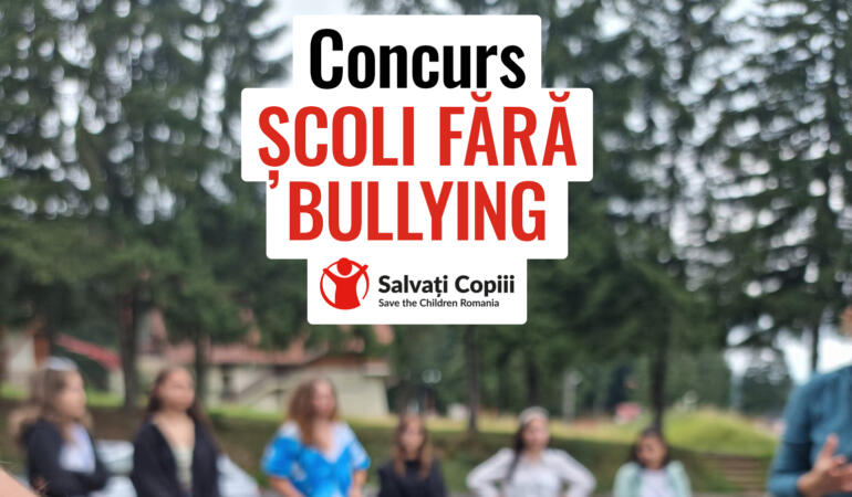 „Școli fără bullying”, un concurs adresat elevilor, cadrelor didactice și părinților