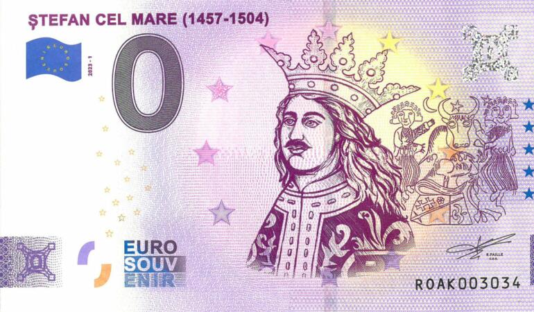 Bancnotă euro, dedicată lui Ștefan cel Mare