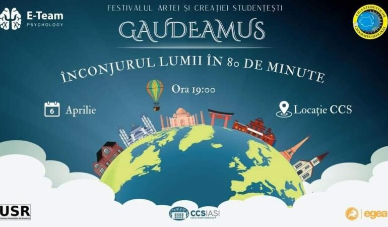 “Călătorie în jurul lumii în 80 de minute” la Festivalul Gaudeamus