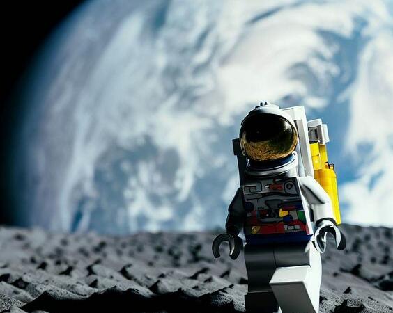 Un pas mic pentru om, un salt uriaș pentru…LEGO. Ce au făcut cei 1000 de mini astronauți de plastic în spațiu