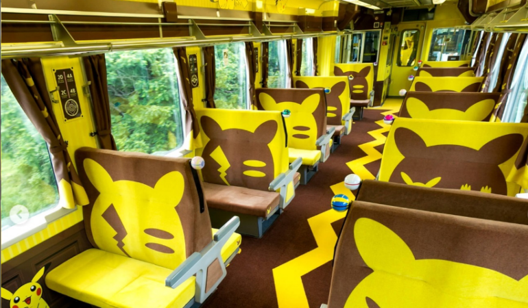 Tren Pikachu, te aleg pe tine! O călătorie animată pentru copii