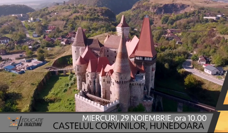 Porțile celui mai frumos castel medieval din Europa de Est se deschid într-o lecție de poveste
