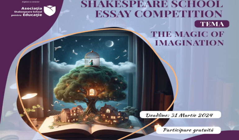 Shakespeare School Essay Competition – The Magic of Imagination
