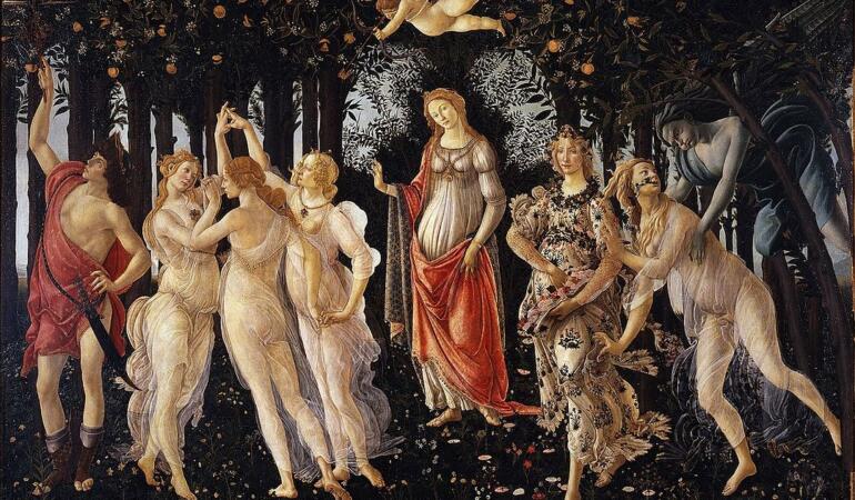 POVEȘTILE CULORILOR. Pictura „Primăvara” de Botticelli