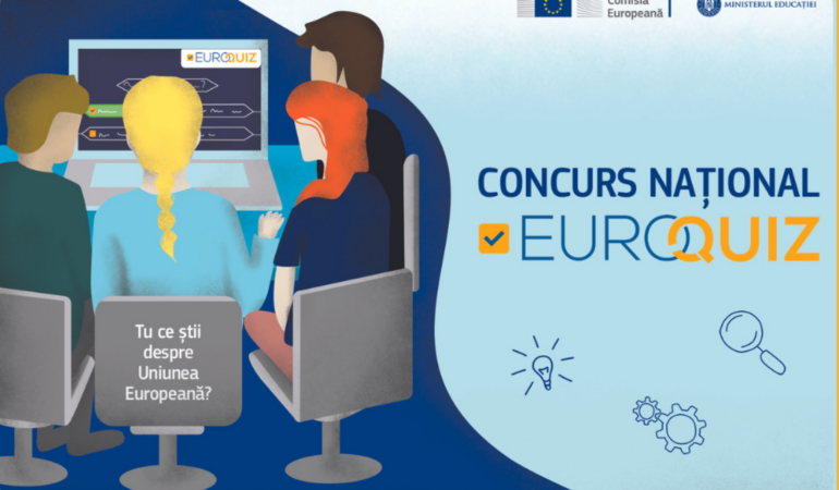 S-a lansat Euro Quiz, un concurs adresat elevilor de gimnaziu