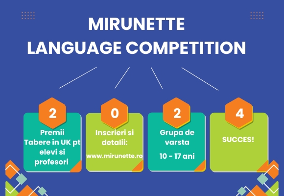 Ultimele zile de înscriere la Mirunette Language Competition. Ce pot câștiga elevii