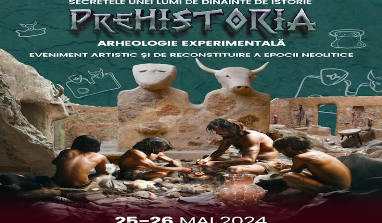 PreHistoria – festival de arheologie experimentală. Copiii sunt invitati la o incursiune în trecut