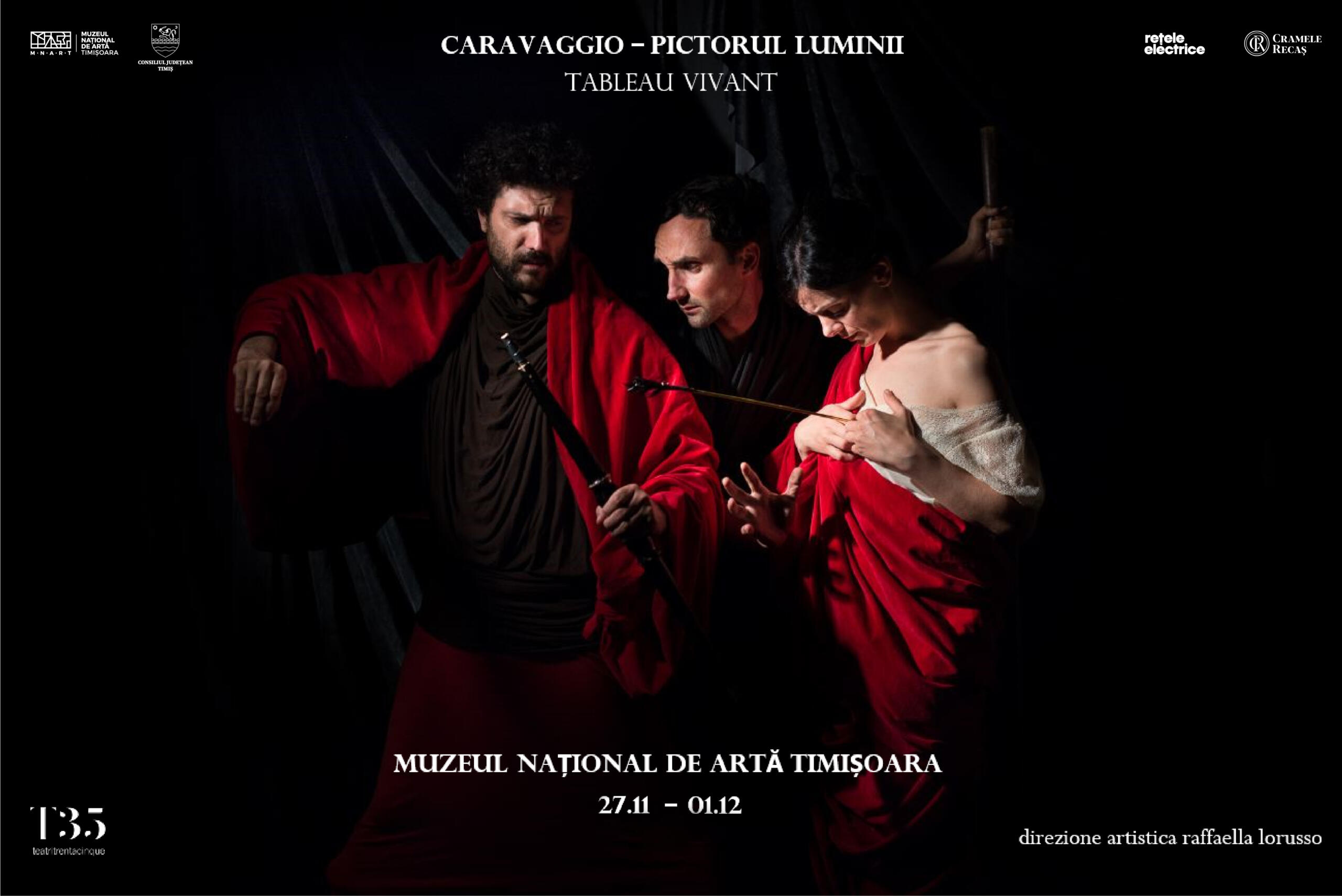 Pictura prinde viață. Tablourile din expoziția Caravaggio devin animate