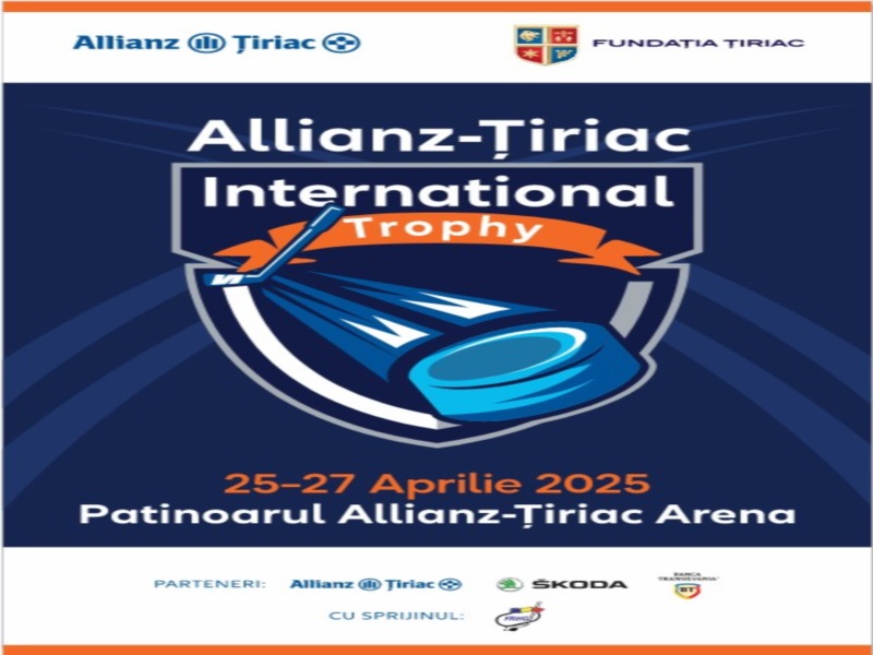 Micii hocheiști, invitați pe gheață. Începe a IV-a ediție a turneului de hochei Allianz-Țiriac International Trophy