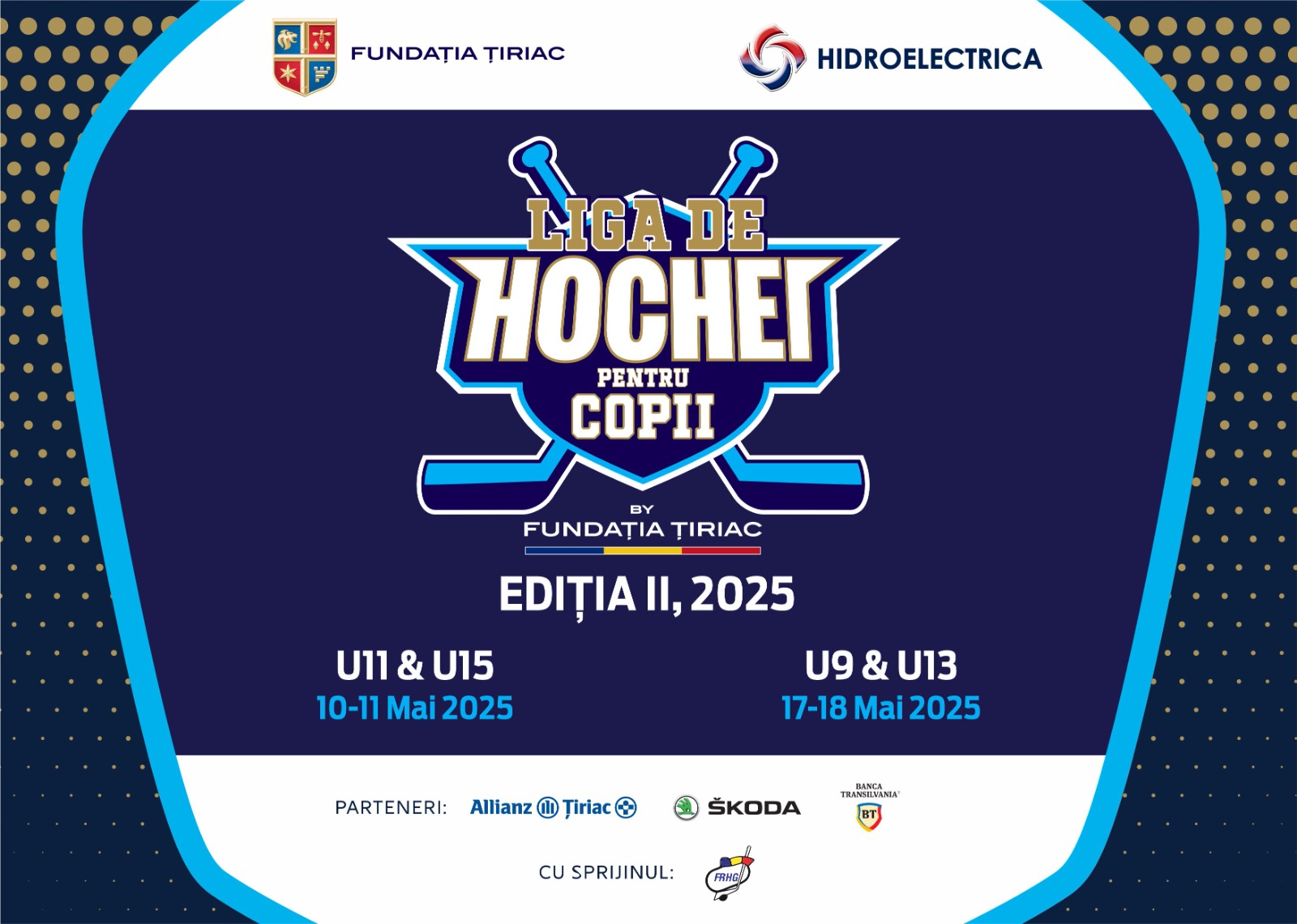 Liga de Hochei pentru Copii – ediția a doua strânge peste 500 de jucători