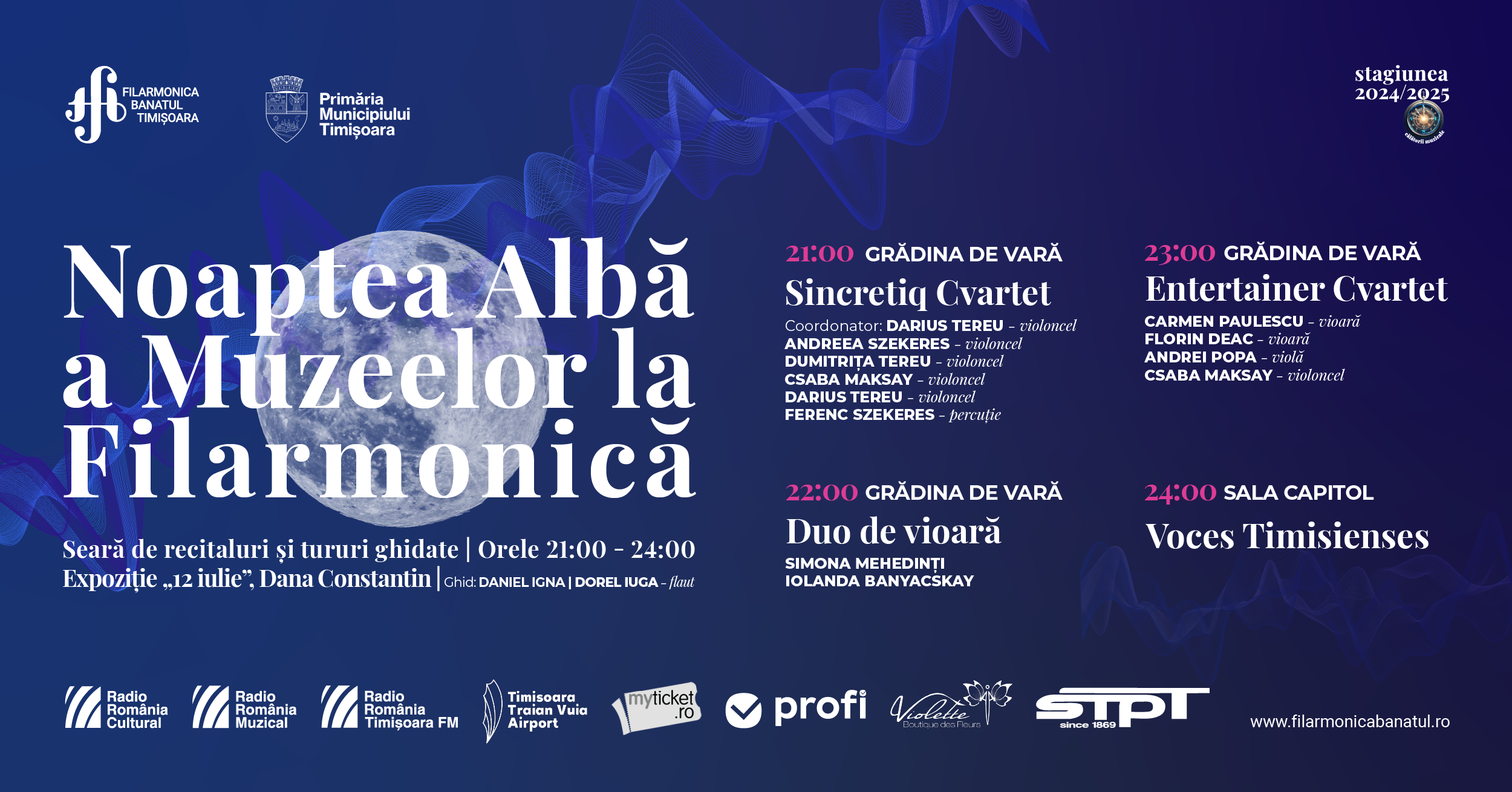 Noapte Albă la Filarmonica Banatul Timișoara